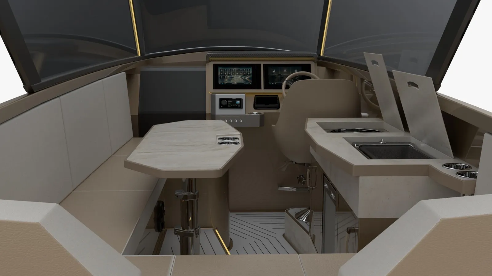 Solunox Vision — interior lounge