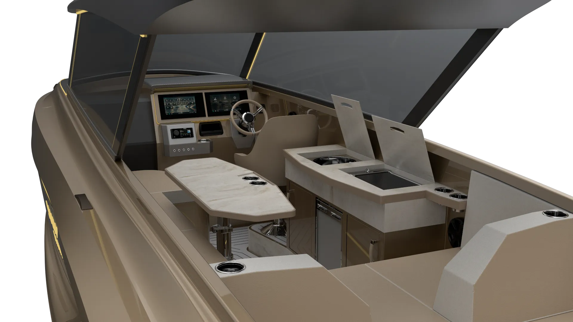 Solunox Vision — interior detail